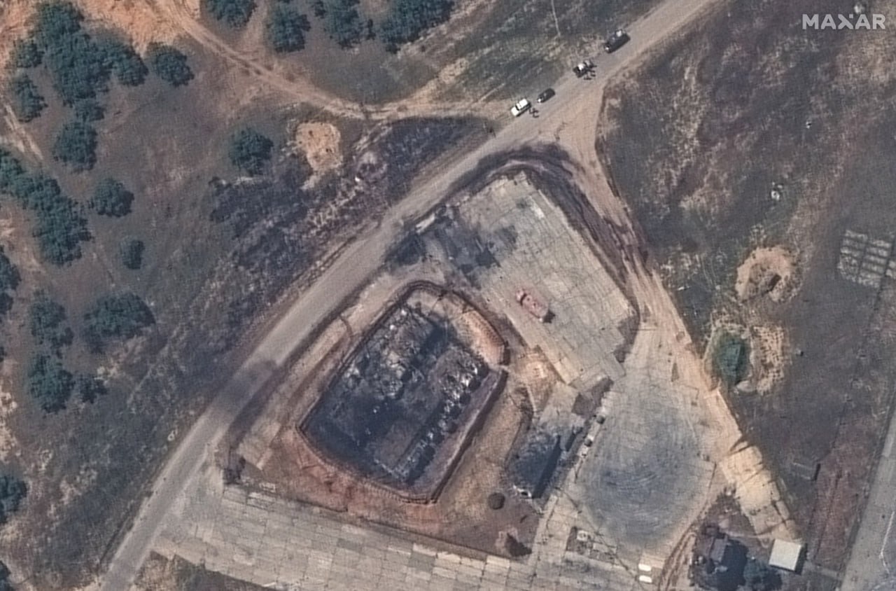 Strike on Belbek airfield in Crimea: Satellite photos reveal aftermath