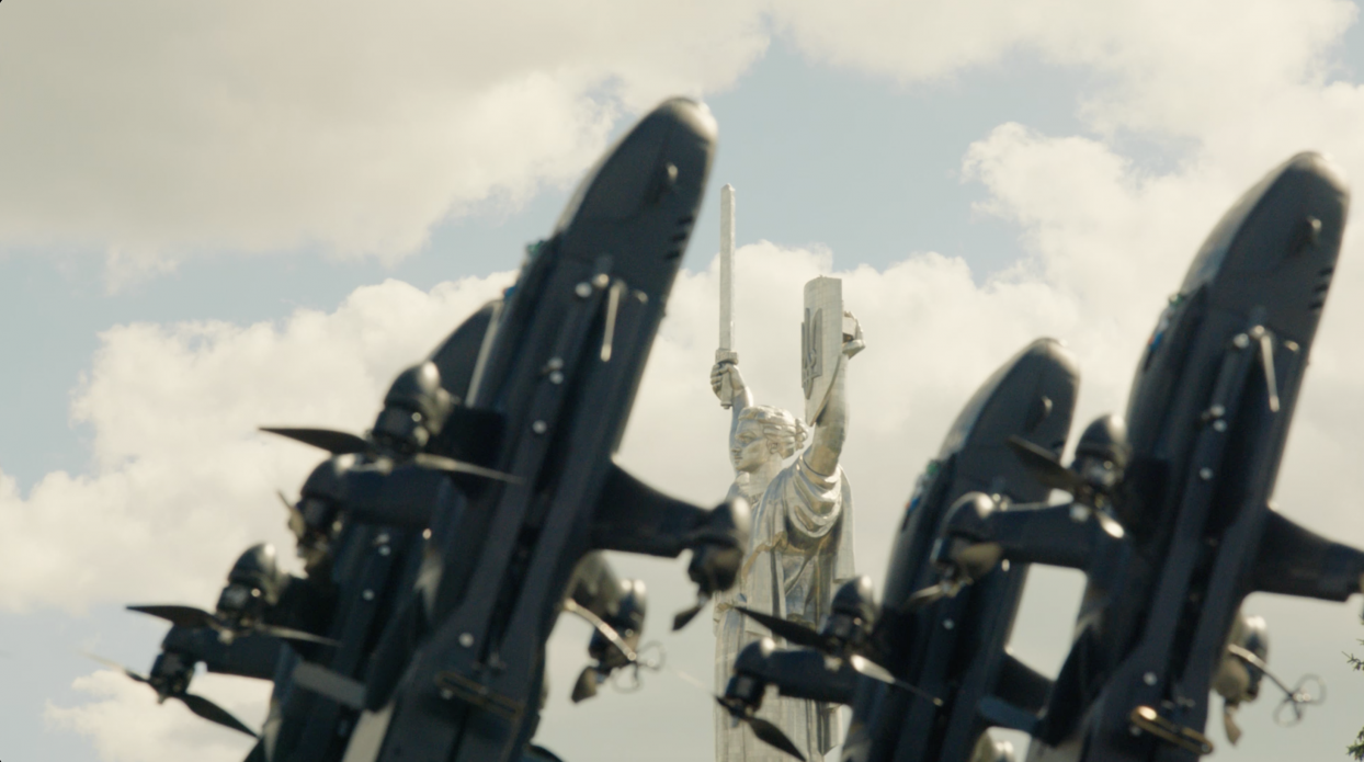 Ukraine holds first drone parade on Independence Day: Meet ground robots