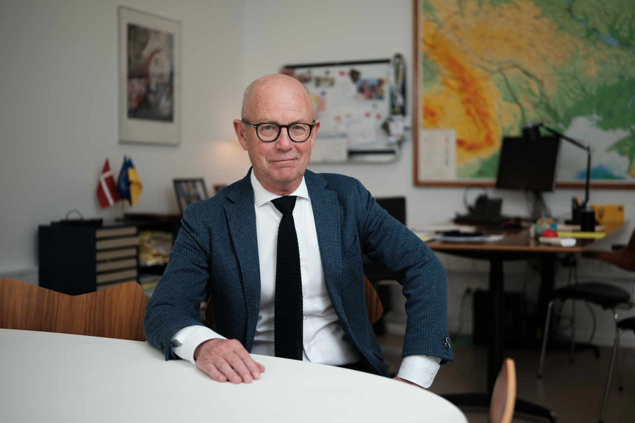 'There is no Ukraine fatigue in Denmark,' Danish Ambassador Ole Egberg Mikkelsen