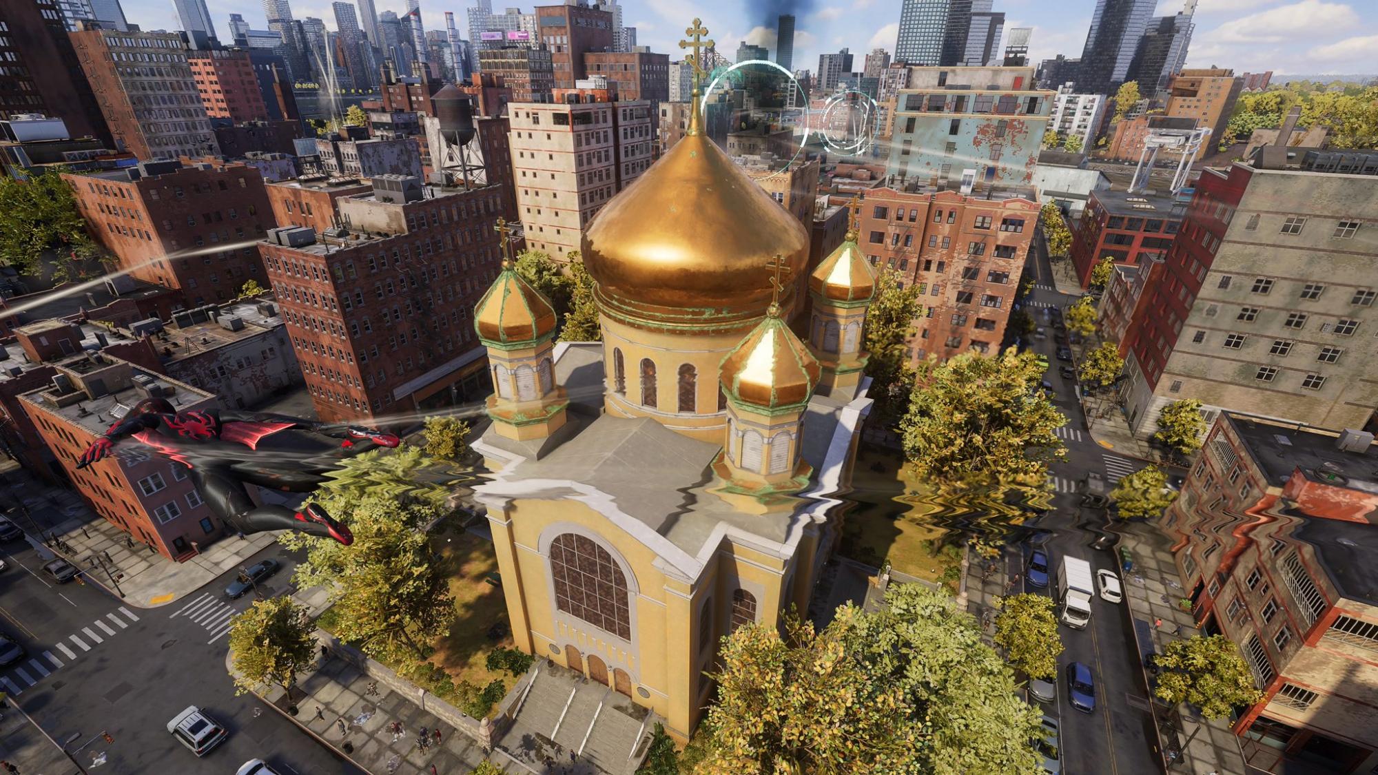 Ukrainian flags and signboards appear in latest Spider-Man game: Photos