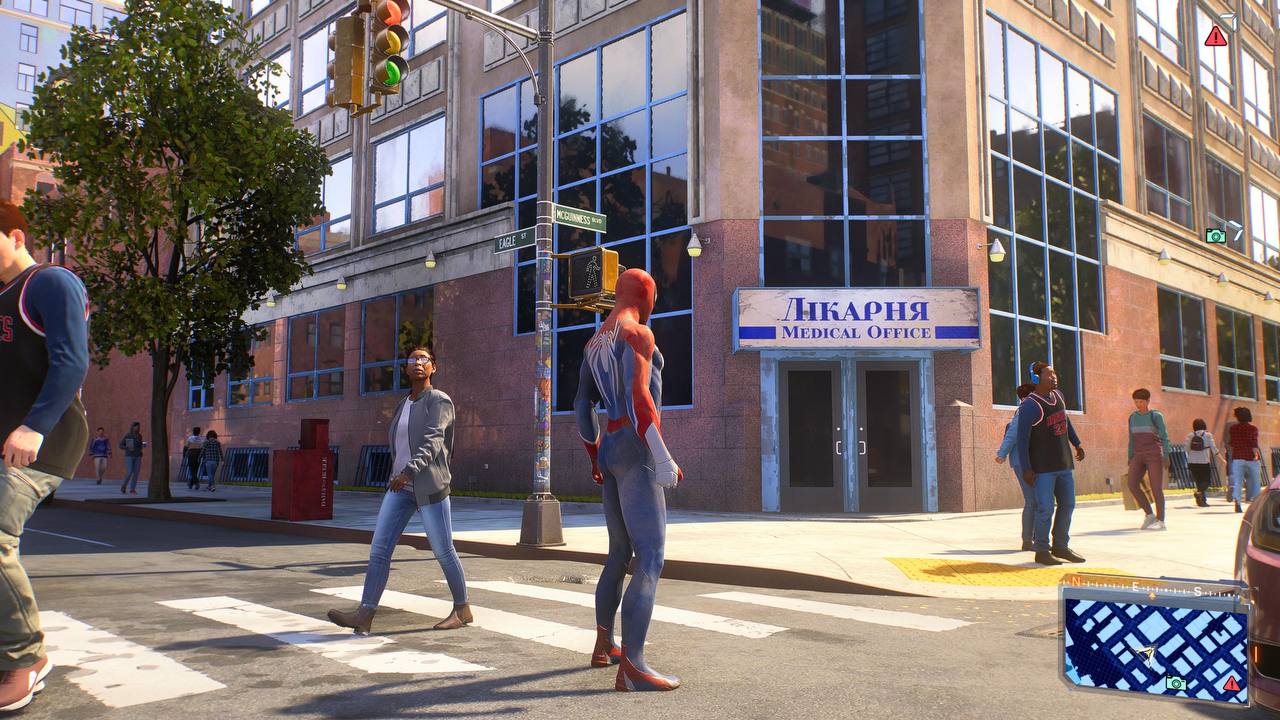 Ukrainian flags and signboards appear in latest Spider-Man game: Photos
