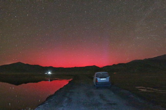 Aurora borealis in May largest in 500 years, seen across half planet