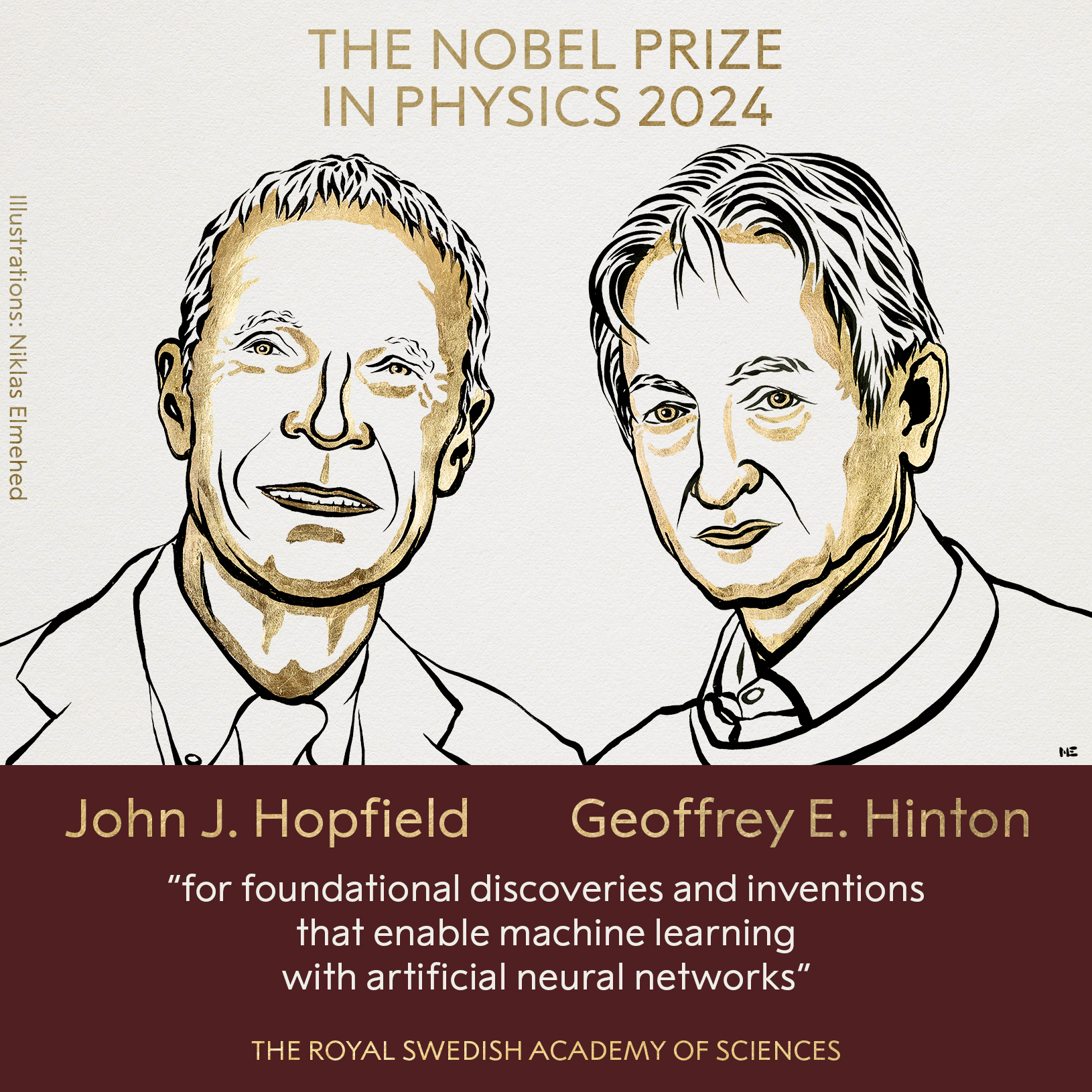 Nobel Prize 2024 winners in Physics announced