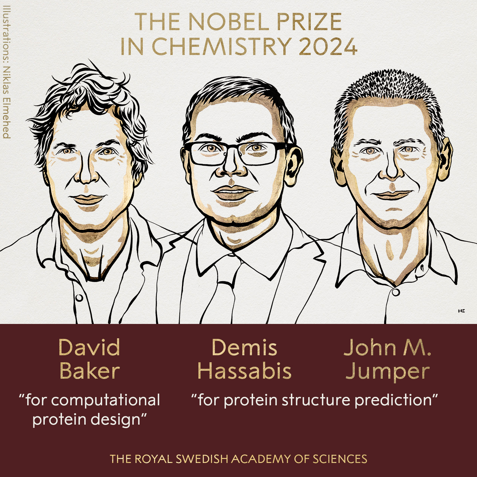 Nobel Prize 2024 winners in Chemistry announced
