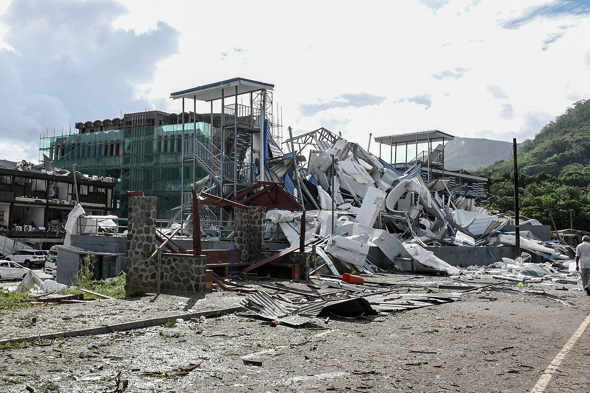 Seychelles explosion leaves site looking 'as if we went through a war', President