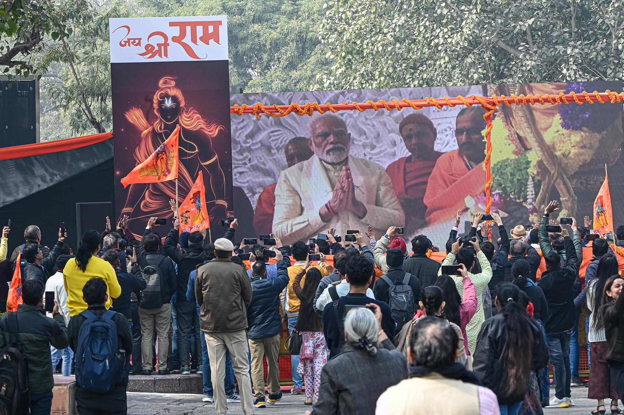 Indian PM Modi inaugurates controversial Hindu temple in Ayodhya