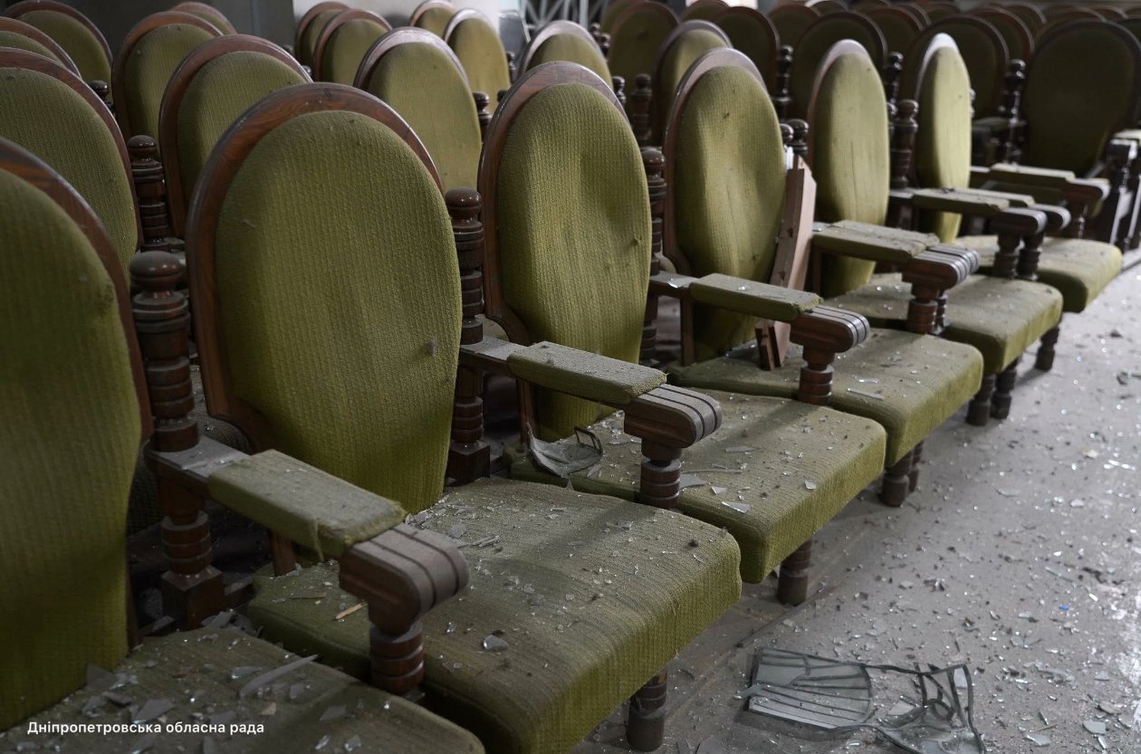 Russia strikes Ukraine's Dnipro organ hall and rare music heritage