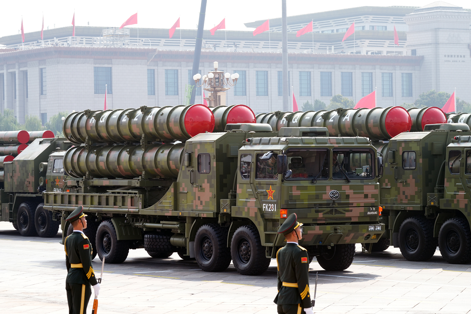 China unveils cutting-edge weapons at Beijing military parade