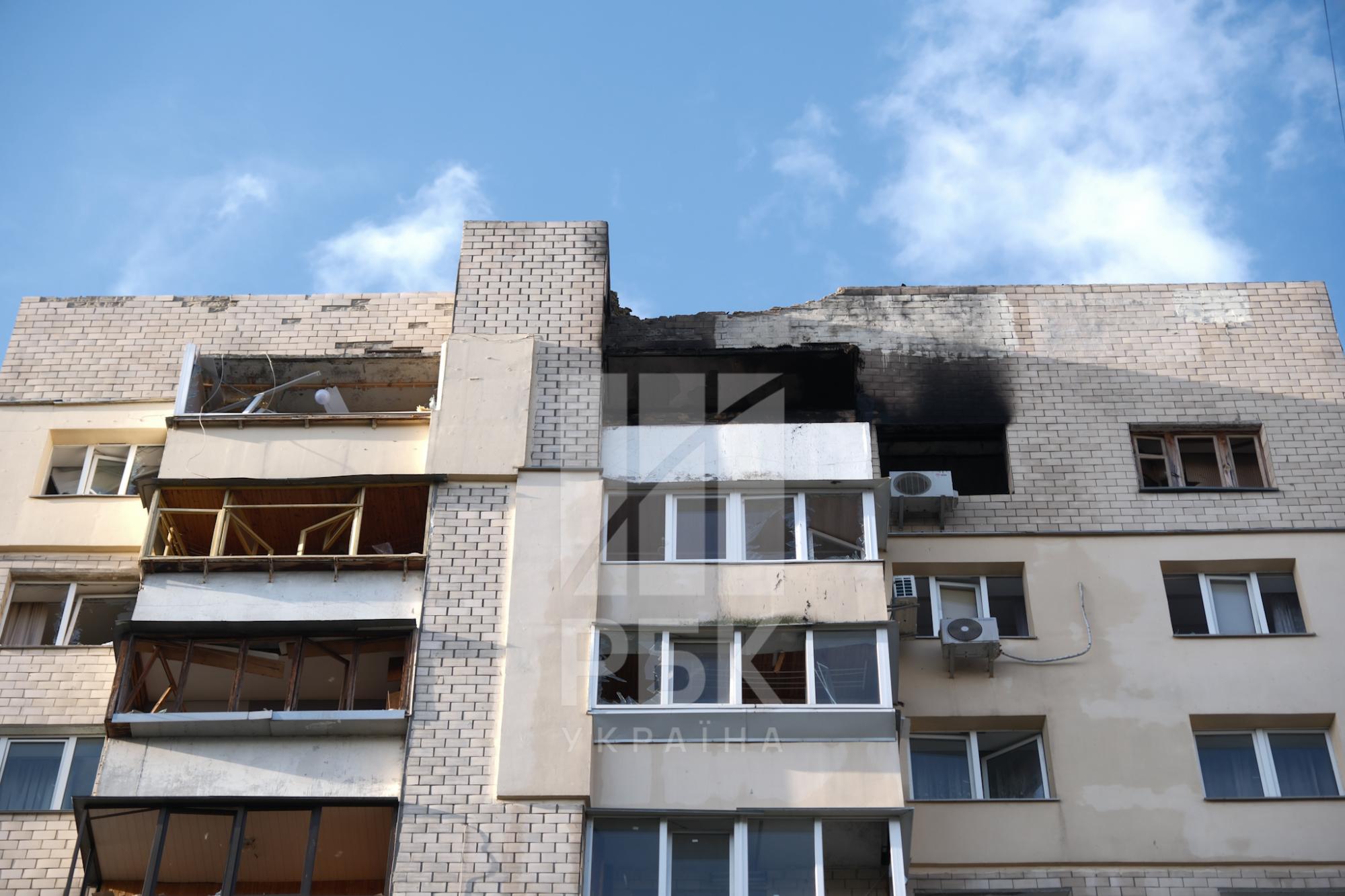 Dream Town mall in Obolonskyi district, Kyiv after drone attack: Photos and video