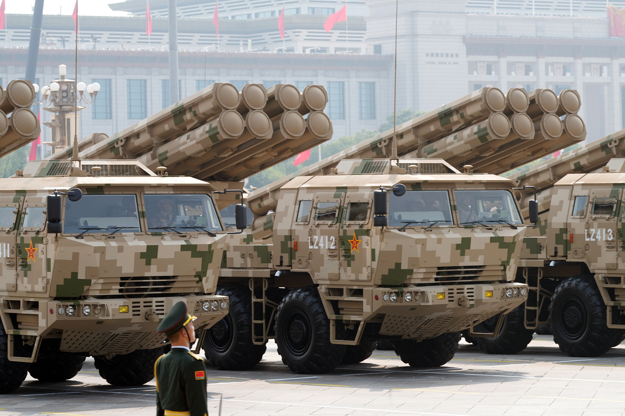China unveils cutting-edge weapons at Beijing military parade