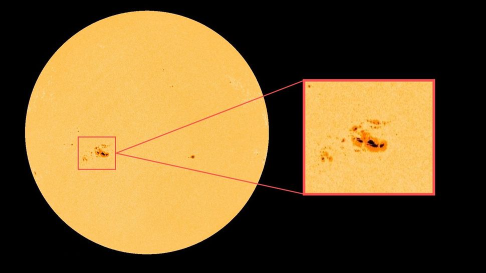 Scientists alarmed by sunspot wider than Earth by 15 times