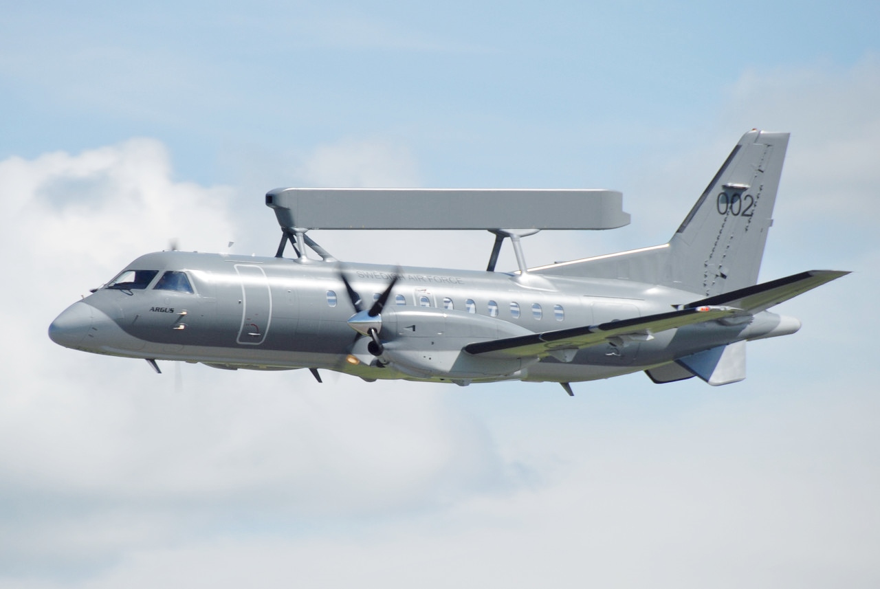 Swedish ASC 890 early warning aircraft now in Ukrainian skies: How it boosts F-16s