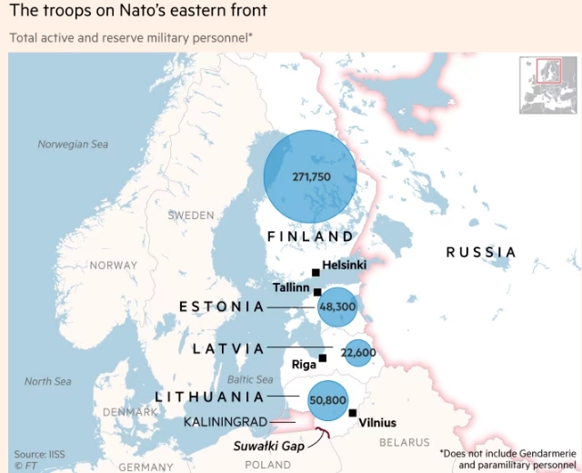 Baltic countries fortifying borders with Russia - Financial Times