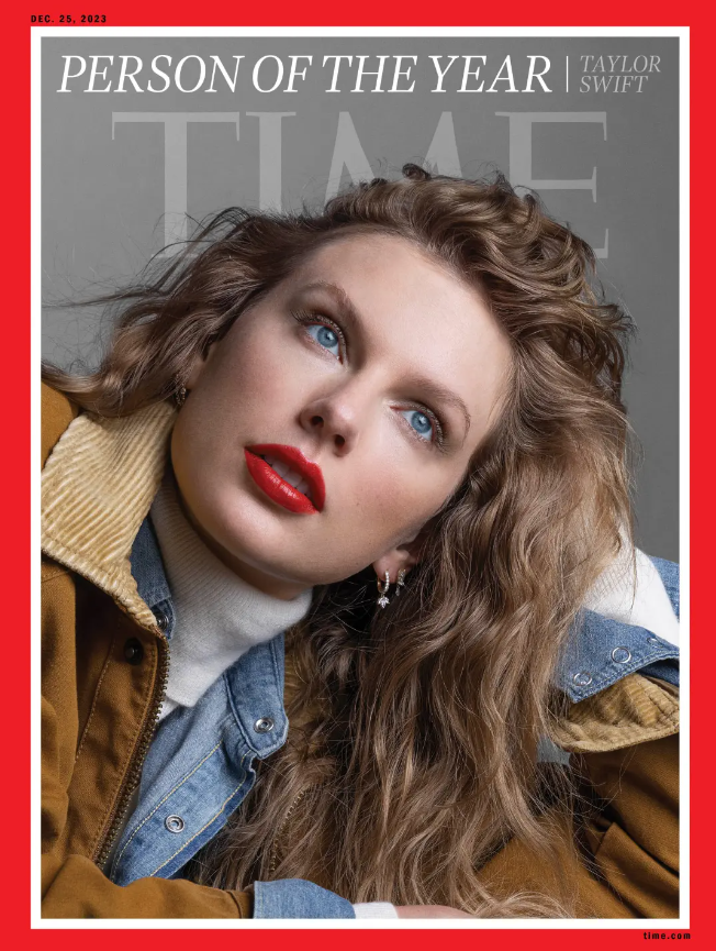 Taylor Swift named TIME magazine Person of the Year