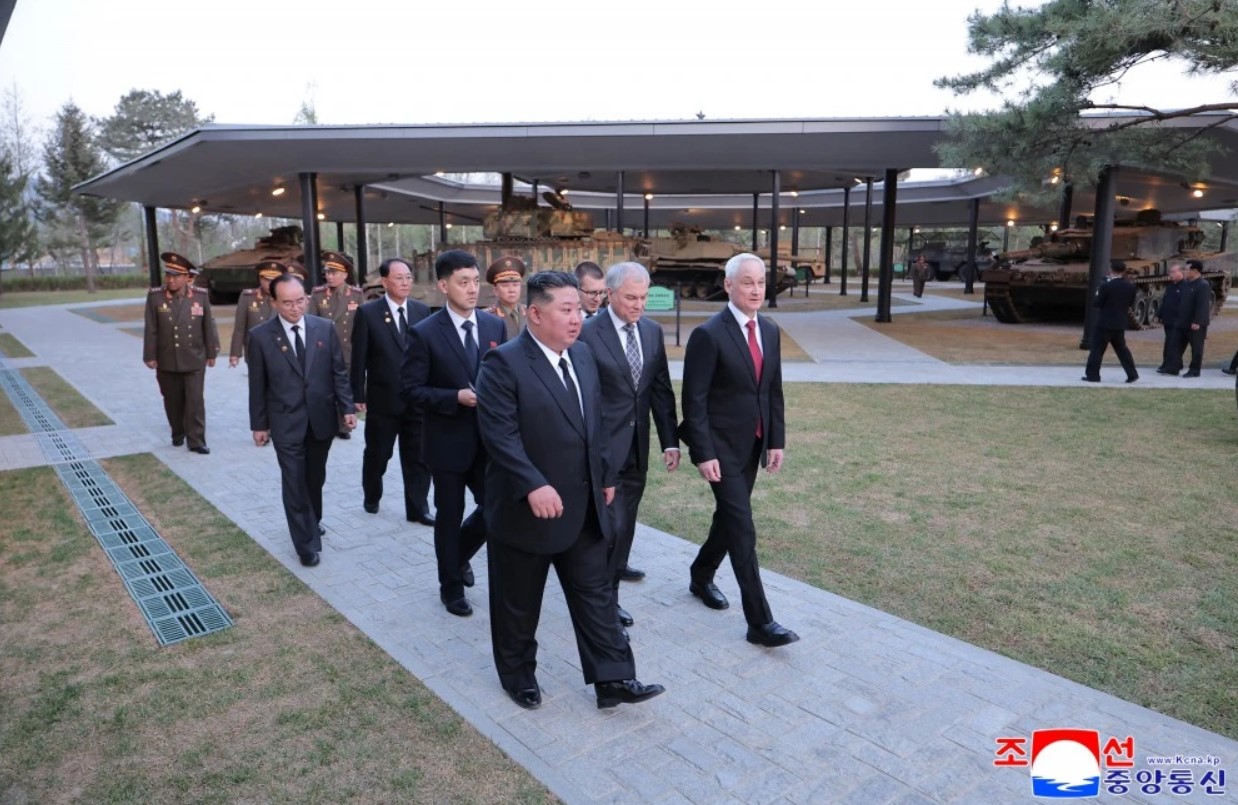 Kim Jong Un opens museum showcasing captured Ukrainian military gear