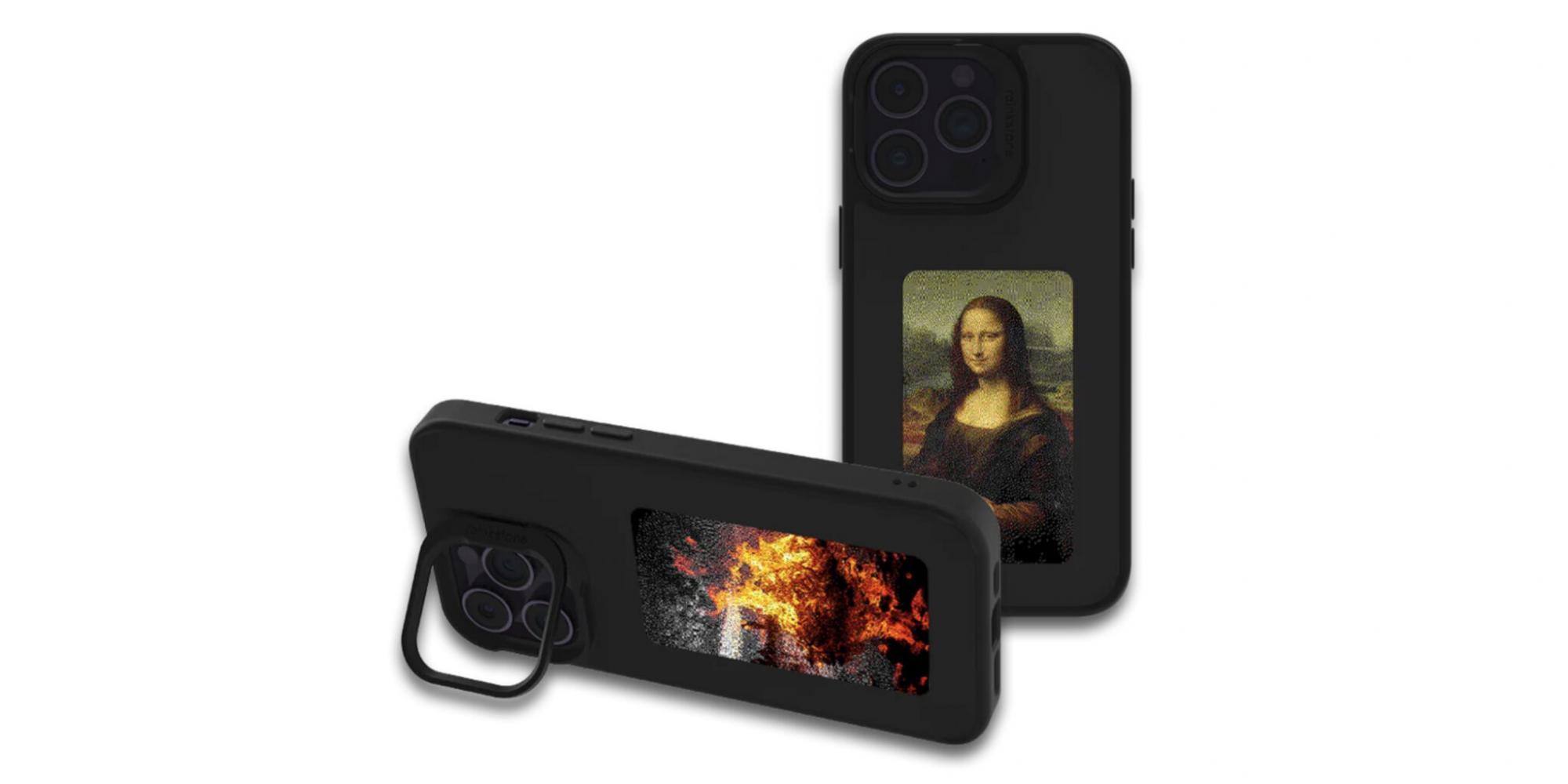 Unusual case with color screen released for iPhone: First photos and videos