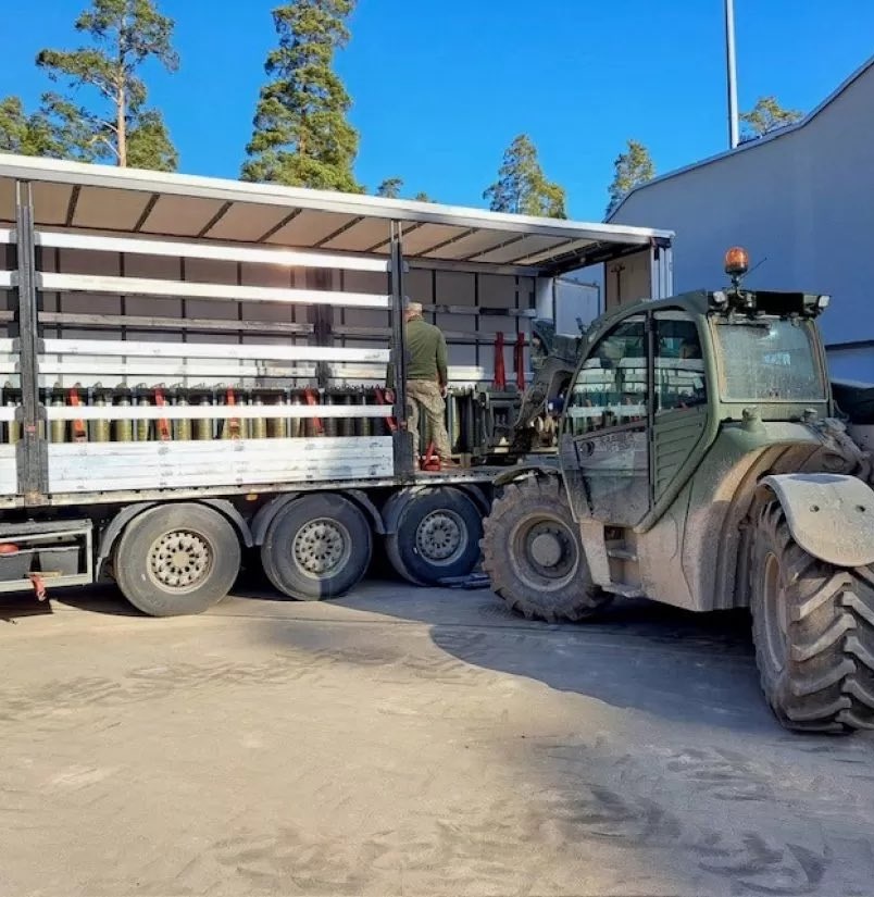 Lithuania supplies Ukraine with 155mm artillery ammunition