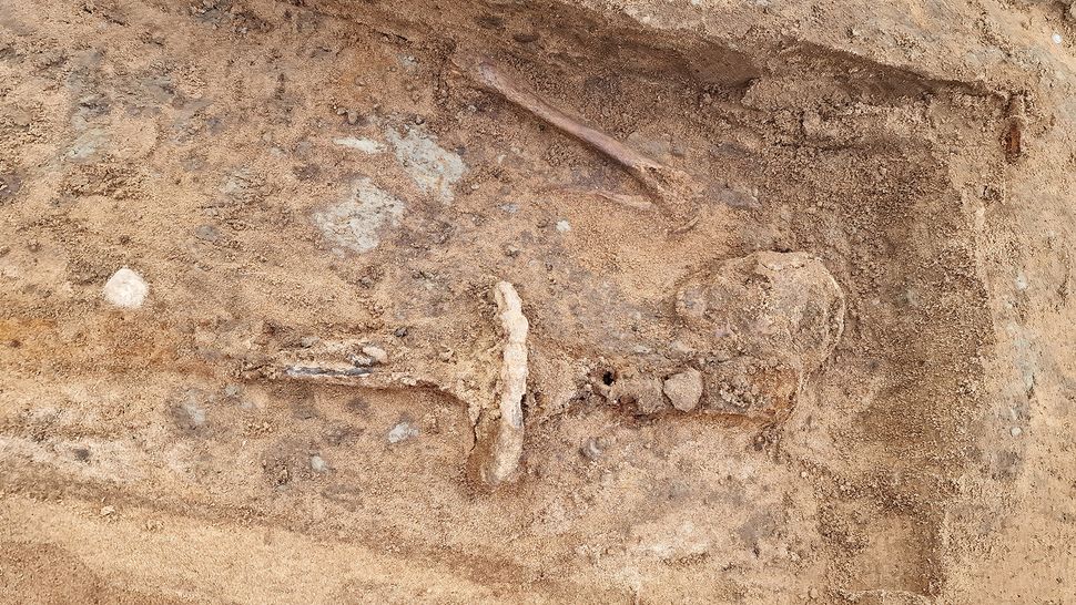 Burial site of giant with massive sword discovered in Sweden