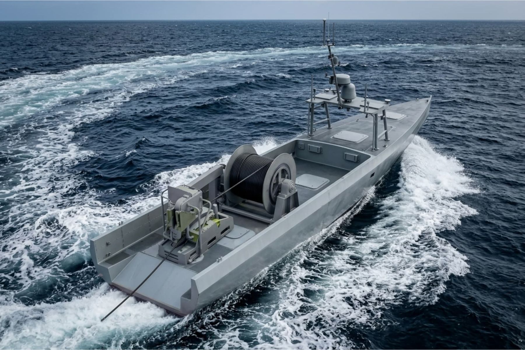 UK new maritime drone sets 50-plus-day endurance goal