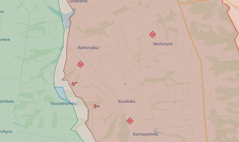 Ukrainian Armed Forces have success near Avdiivka, Zaporizhzhia region - DeepState battle maps