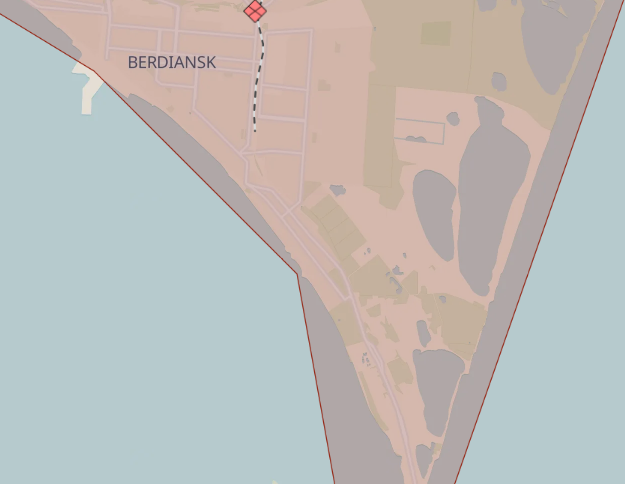 Explosions in occupied Berdyansk, Zaporizhzhia region