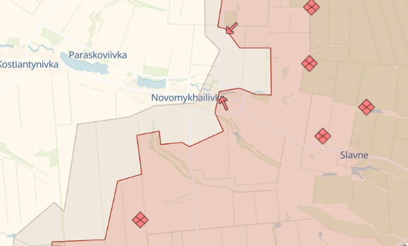 Defense forces repelled Russians near Novomykhailivka - Deep State