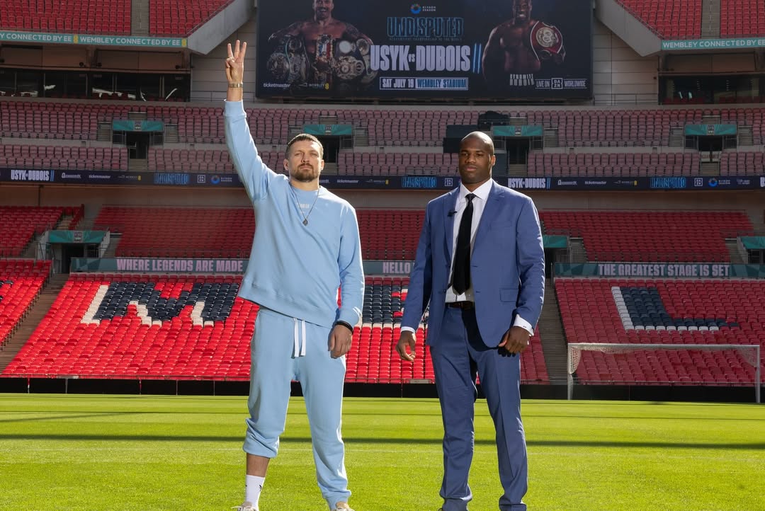 Usyk and Dubois have eye battle: Briton shocked with unworthy act