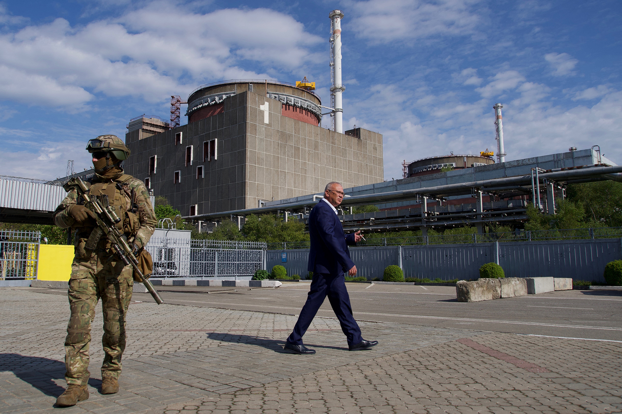 'Russians have turned nuclear plant into military base,' Zaporizhzhia NPP employee