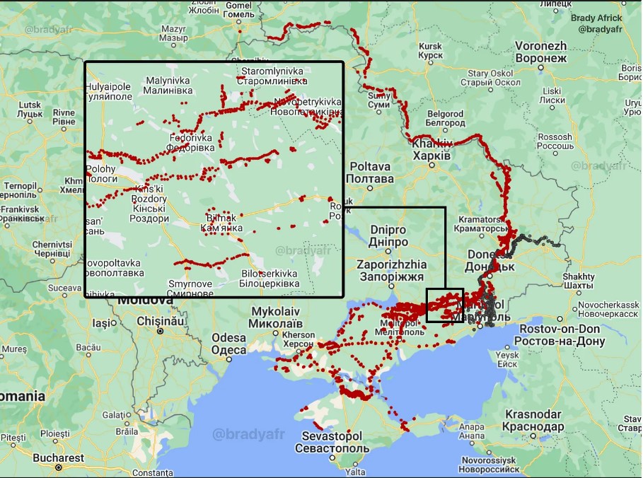 Mines, trenches, 'dragon's teeth': How Russia fortified itself in three defense lines, but couldn't stop Ukraine