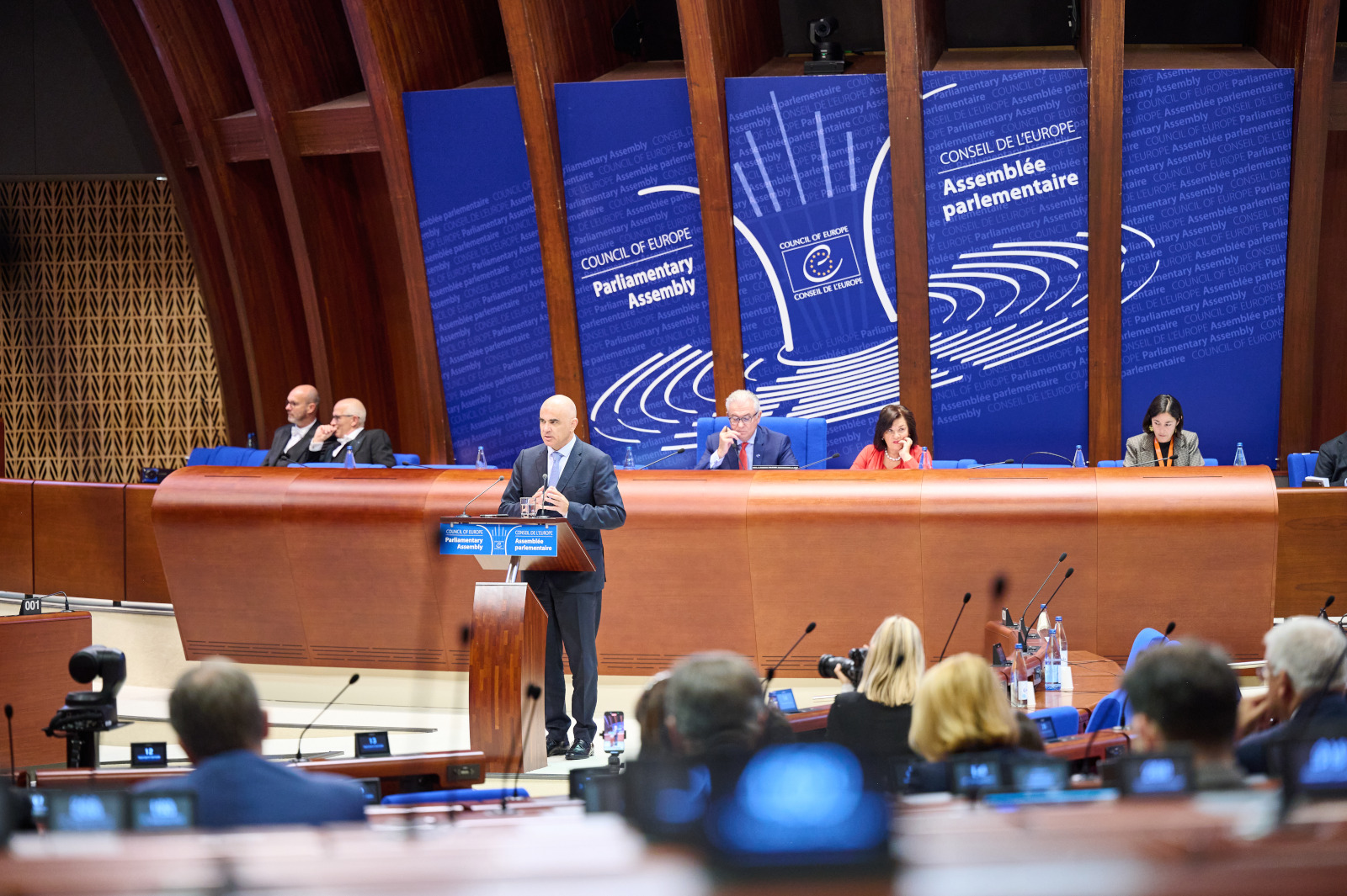 Council of Europe SecGen Alain Berset: 'No possibility to stop the war until Russia's willing to make progress'