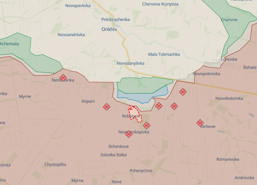 Ukrainian forces advance south of Bakhmut and in Zaporizhzhia region