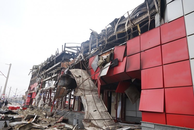 Fastiv’s train station lies in ruins after Russian strike: Report from RBC-Ukraine