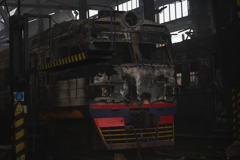 Fastiv’s train station lies in ruins after Russian strike: Report from RBC-Ukraine