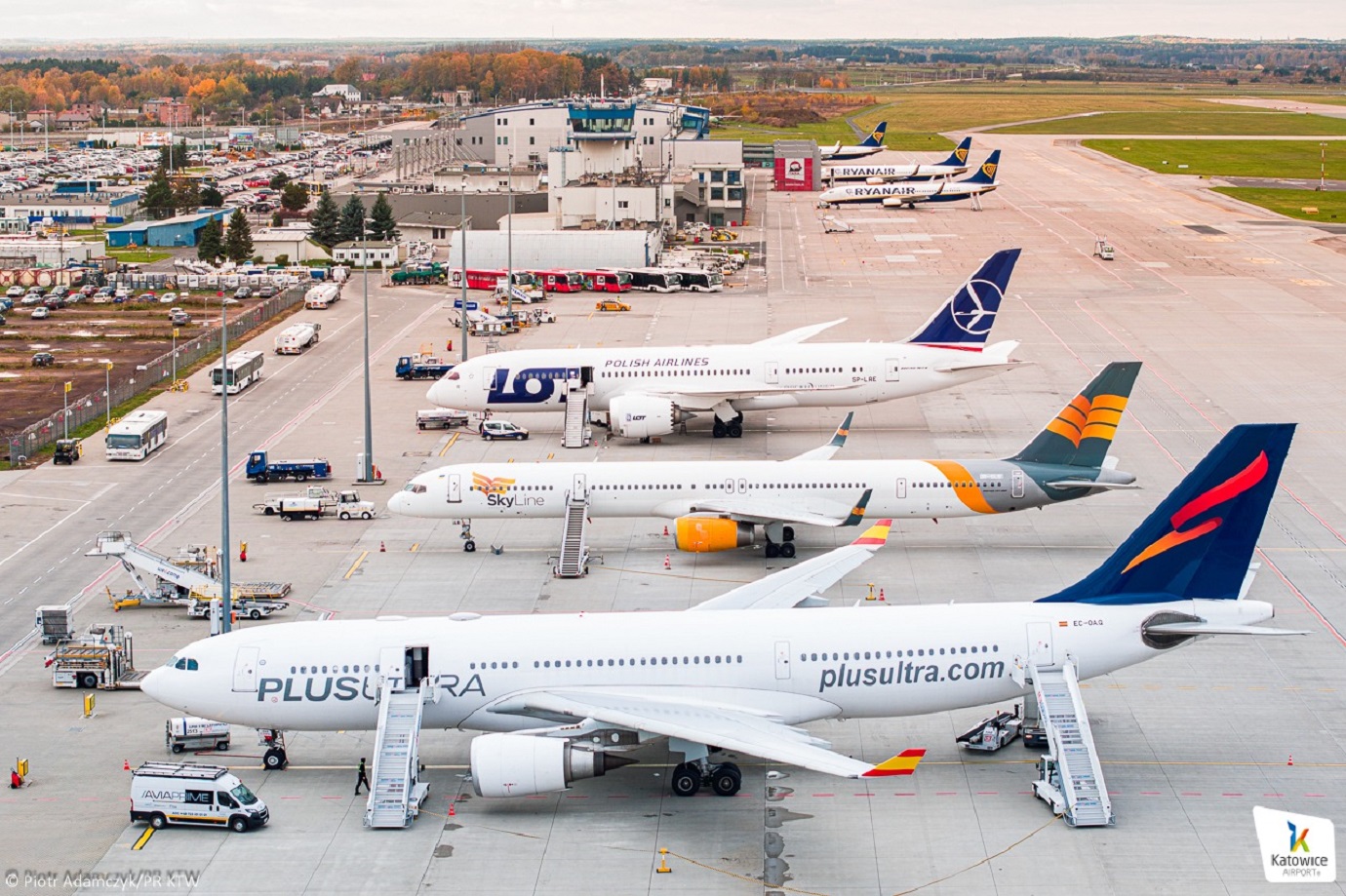 Ukrainian aircraft ranks among largest airliners of Polish airport