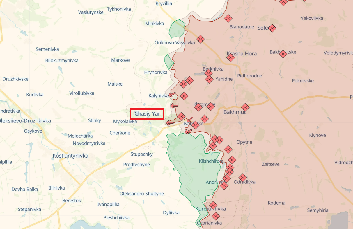 Russia intensifies attacks, but makes little headway near Chasiv Yar - UK ntelligence