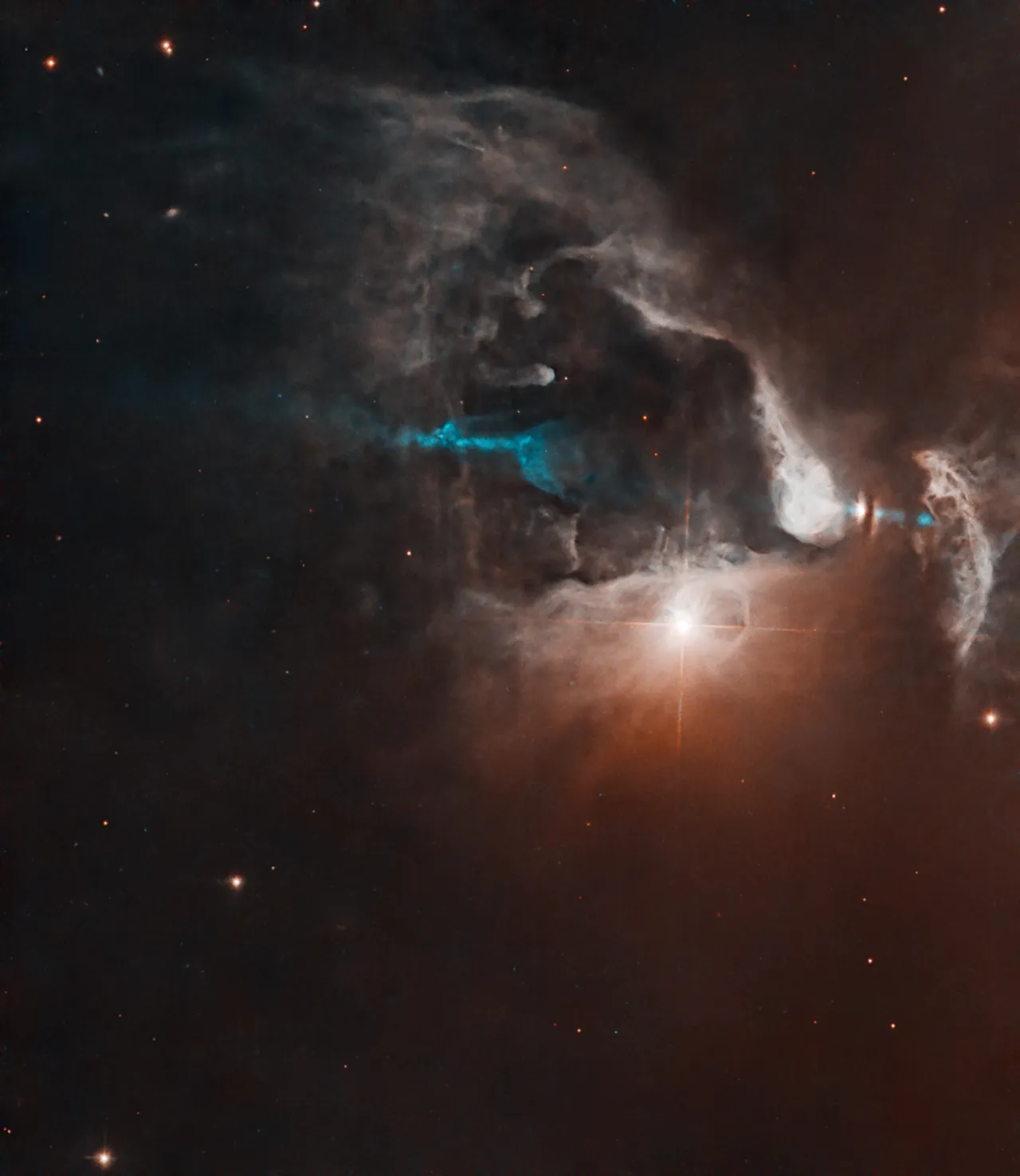 Hubble telescope captures moment of star birth
