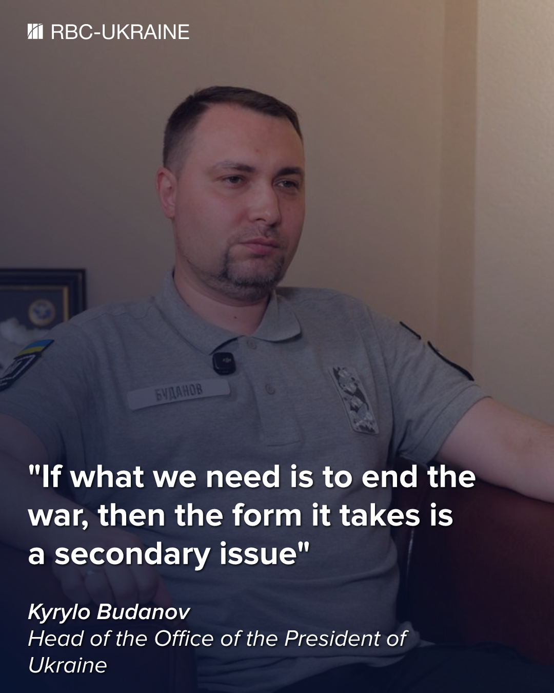 'You don't talk to us with ultimatums.' Zelenskyy's top aide Budanov on war, Trump and Poland