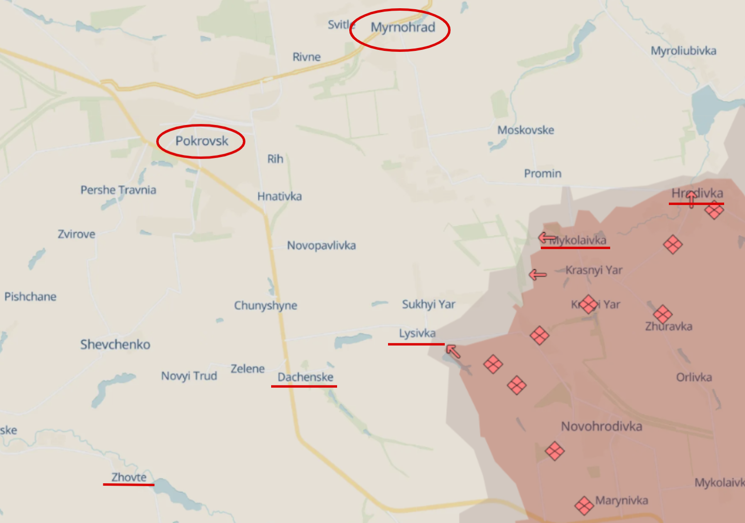 Selydove in 'red zone'? Frontline situation analysis and possible risk for Pokrovsk