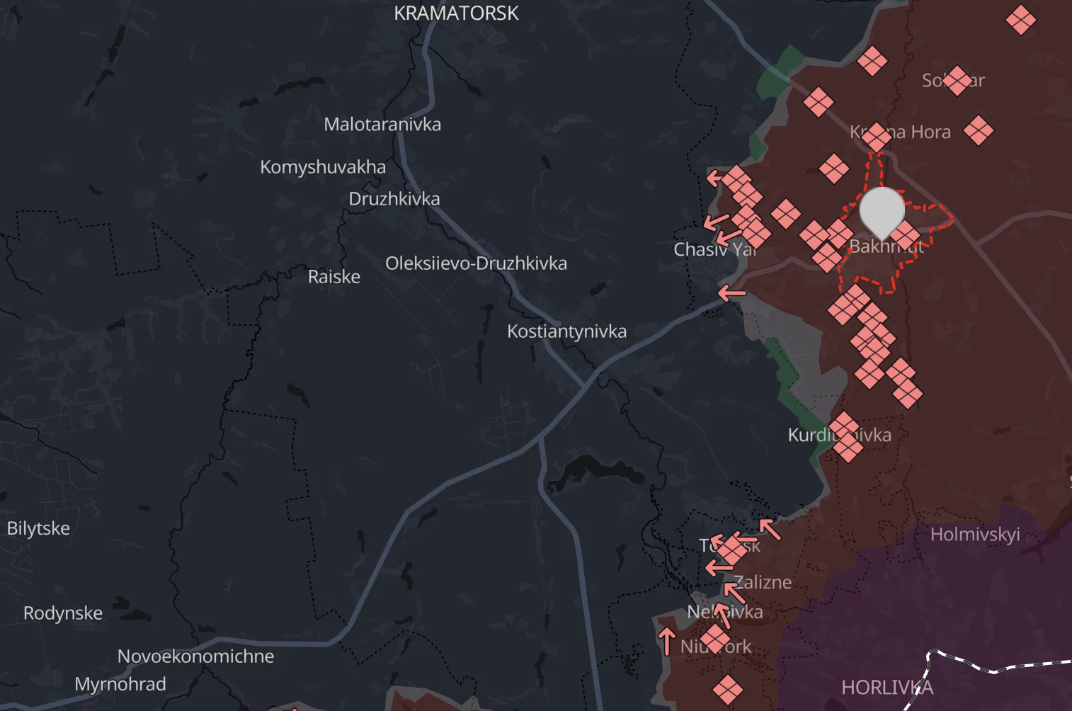Russian soldiers turn Bakhmut mines into warehouses and field hospitals
