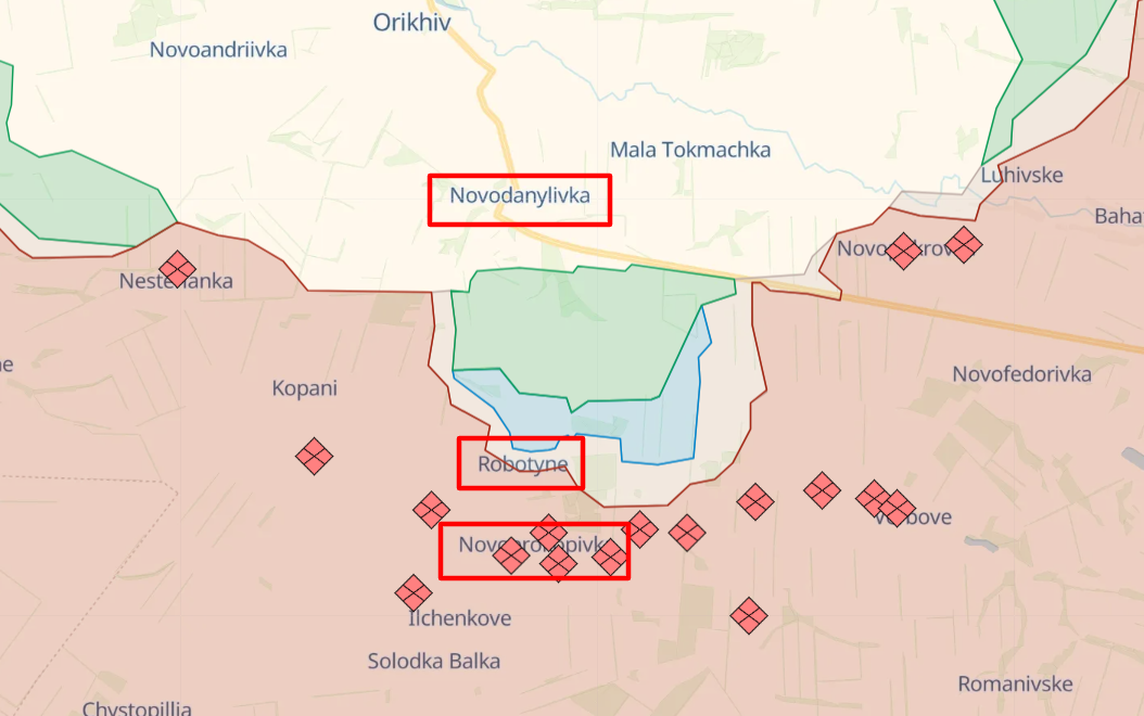 Ukrainian Armed Forces advance in the Melitopol direction and halt Russians in the east