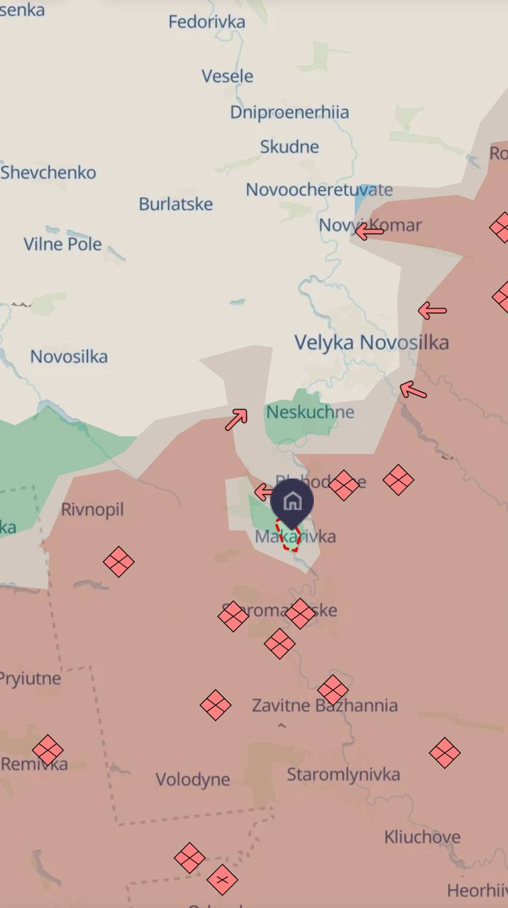 Ukraine's Forces debunk false claims of encirclement in Makarivka, Donetsk region