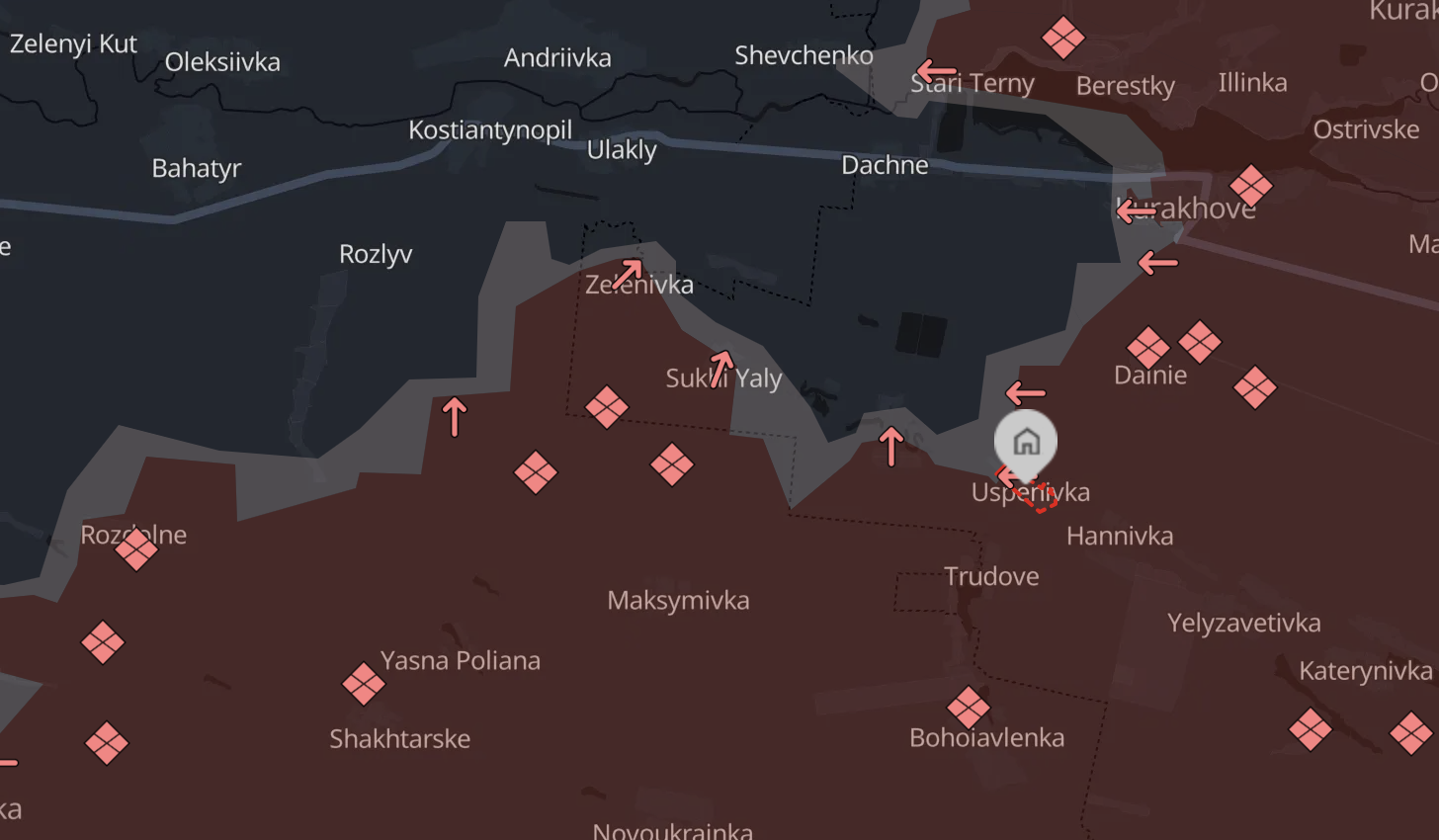 Ukraine's Defense Forces report loss of some positions on Kurakhove axis