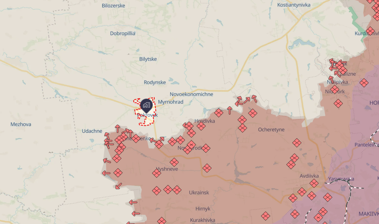 Russians form strike group near Pokrovsk, may shift priorities – ISW