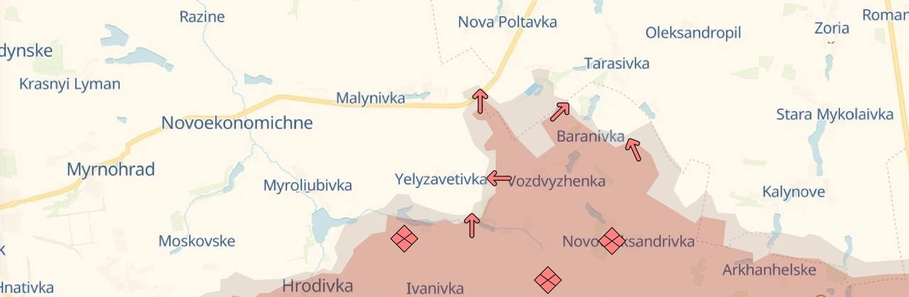 Who controls Pokrovsk-Kostiantynivka highway in Donetsk region: Military response