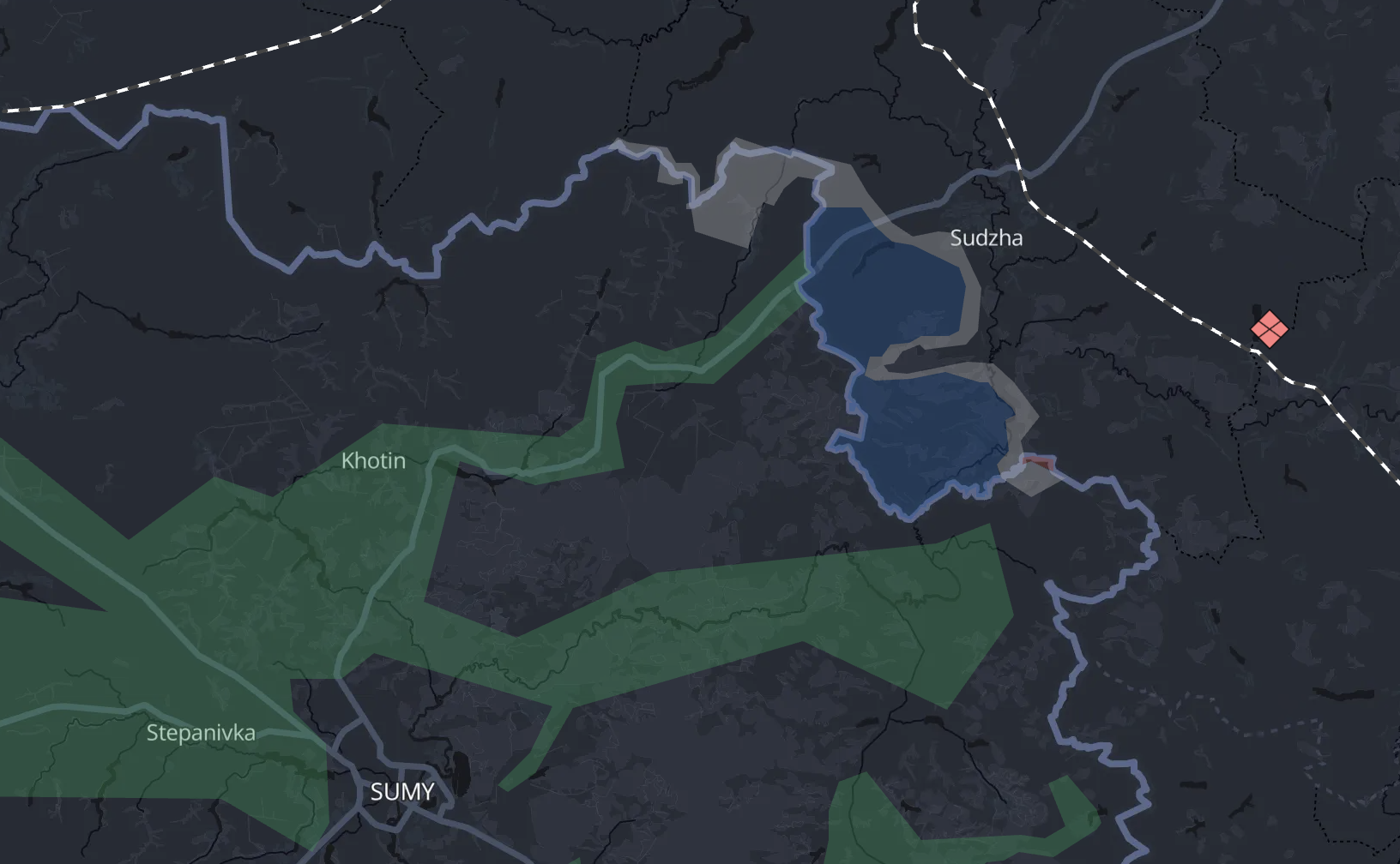 Ukrainian forces in Russia’s Kursk region - General staff battle maps ...