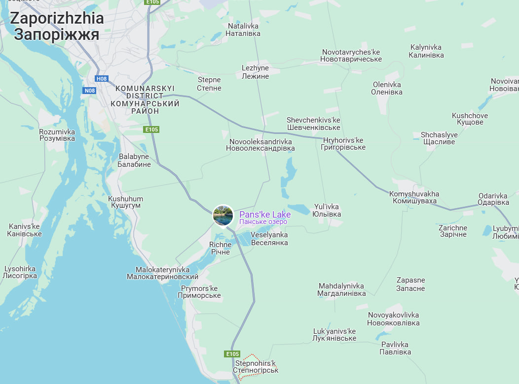 Power outage, high-rise on fire - Russians strike city in Zaporizhzhia region