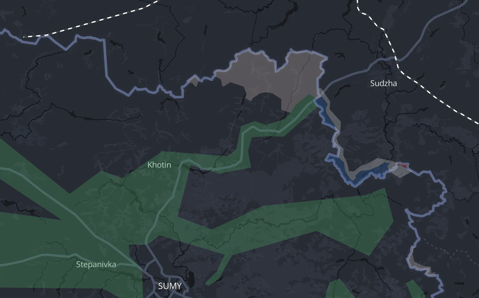 Russia claims Putin visits Kursk region less than 100 km from Ukraine