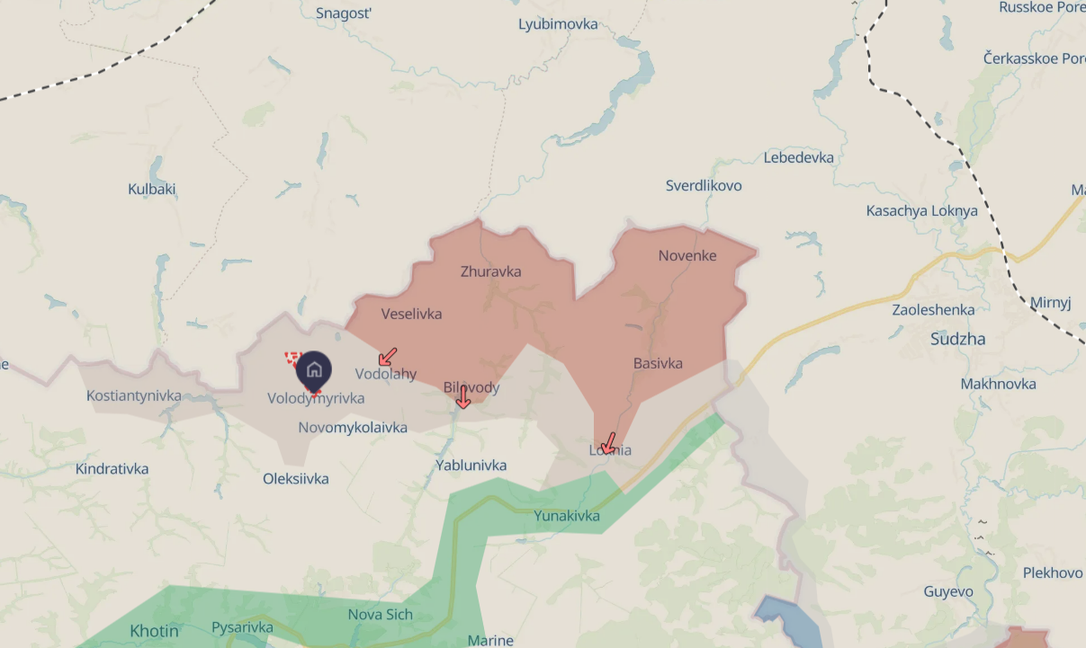 Are Russians advancing? Latest updates and battle maps from Sumy region