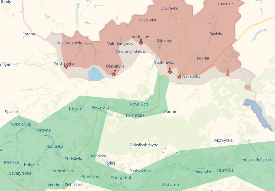 Ukrainian forces push Russian troops further from Sumy – General Staff