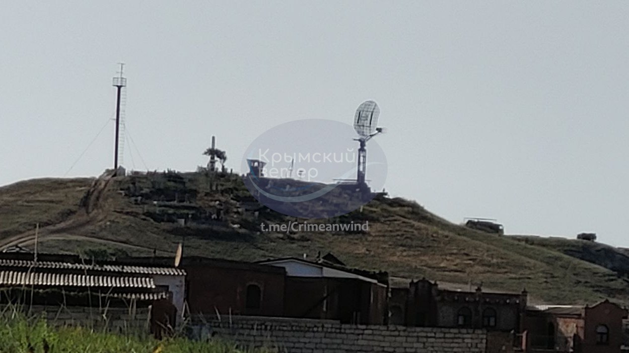 Rare Russian radar spotted in occupied Crimea